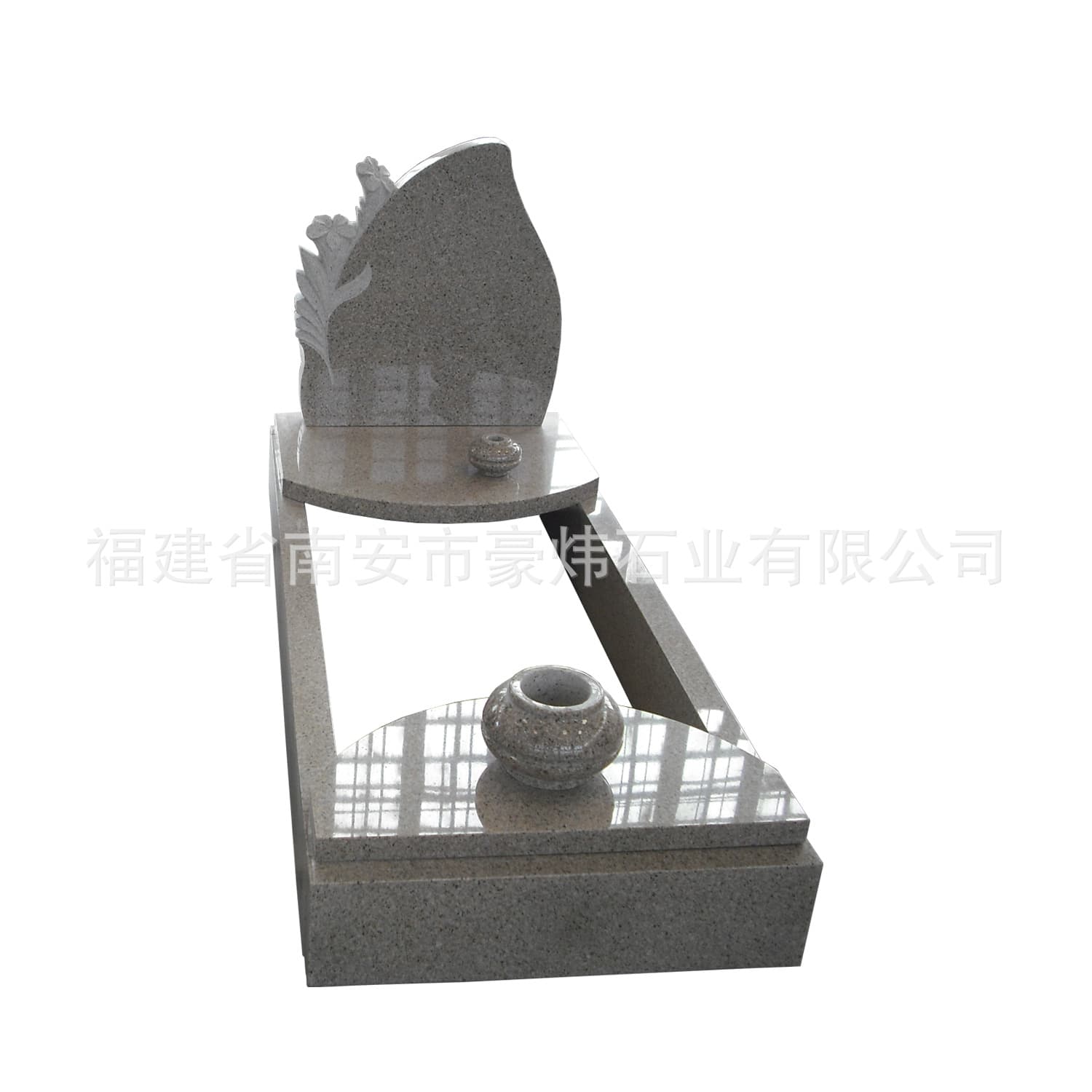 German Classic Design Granite Tombstone, Natural Stone, Sturdy and Durable