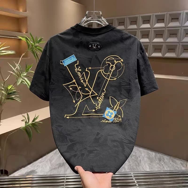 Casual short-sleeved 3D personalized trendy design fashion tops half-sleeved T-shirts trendy boys' tshirts
