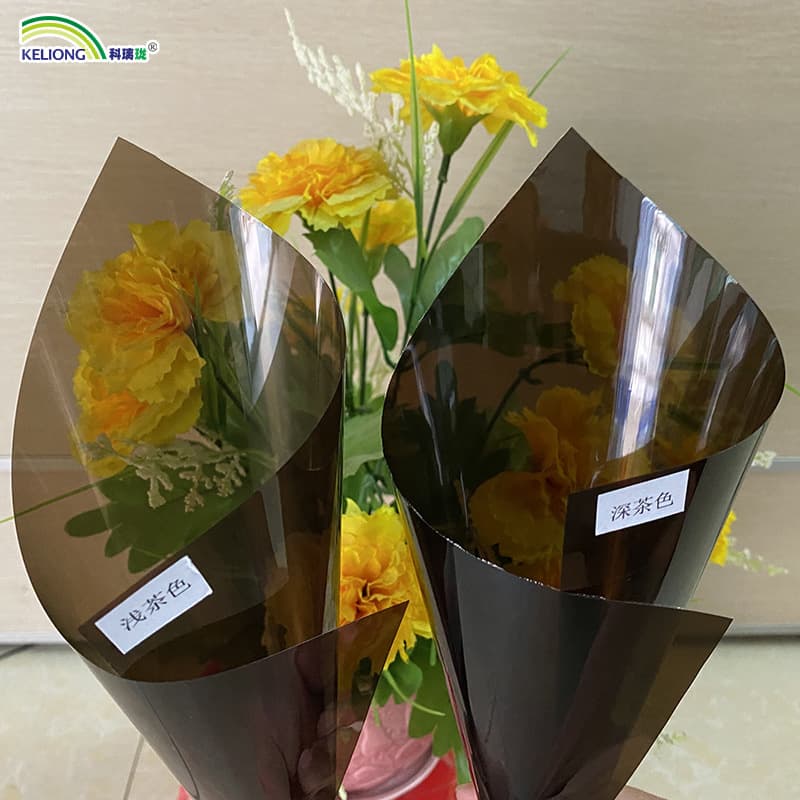 Manufacturer's hot-selling high-definition bronze glass heat insulation film, one-way view anti-shatter decorative window film