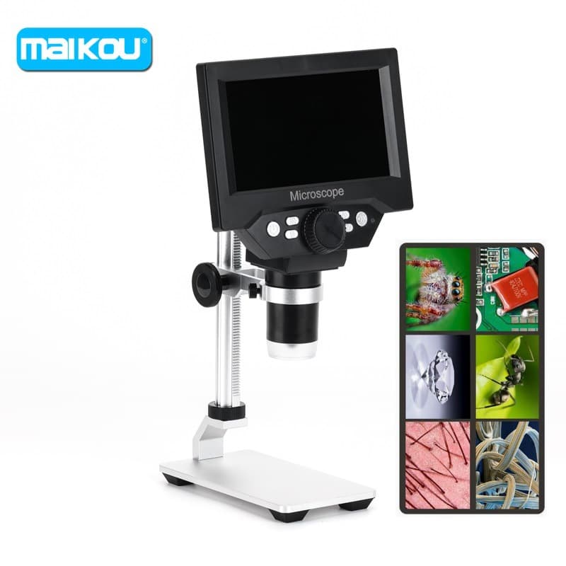 5.5-inch Electronic Microscope 1000X Digital Microscope Motherboard Repair Magnifier for Jewelry Inspection