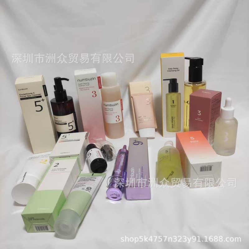 Cross-border hot-selling Korean cosmetics numbuzin No.3 No.5 Serum Cleanser, large quantity with favorable pricing