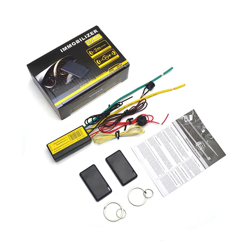 2.4G hzINMOVILIZADOR Car Anti-theft Device Smart Sensor Concealed Lock Anti-theft Universal Accessory System