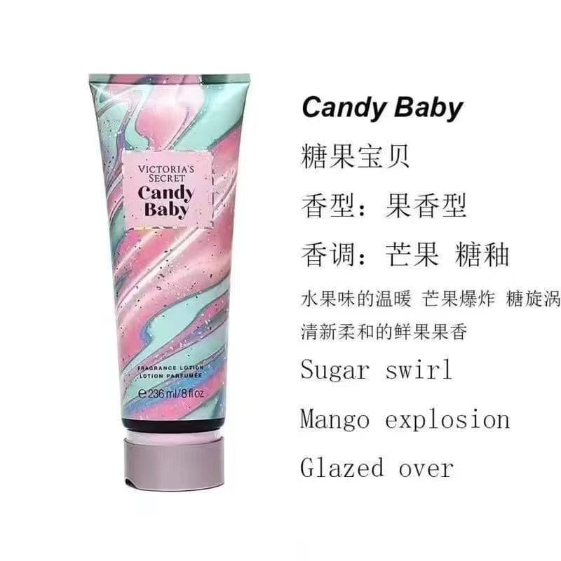Victoria's Secret Fragrance Body Lotion Moisturizing Bright Refreshing VS Pink Long-Lasting Scent