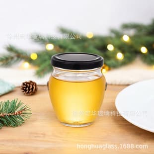 Honey Jar, Canning Jar, Pickle Jar, Jam Jar, High-Temperature Resistant Glass Jar, Jam Jar, Sealed Jar