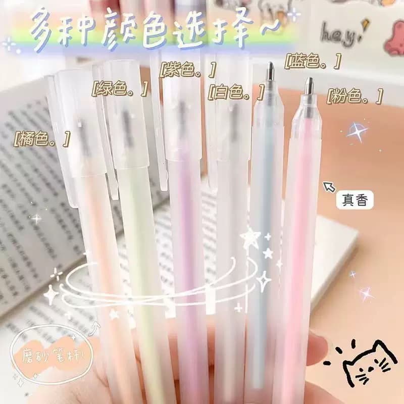Pen-Shaped Dot Glue Pen Macaron Pull Cap Student Journal Glue Quick-Dry Craft Glue Strong Adhesive Sticker Glue Wholesale