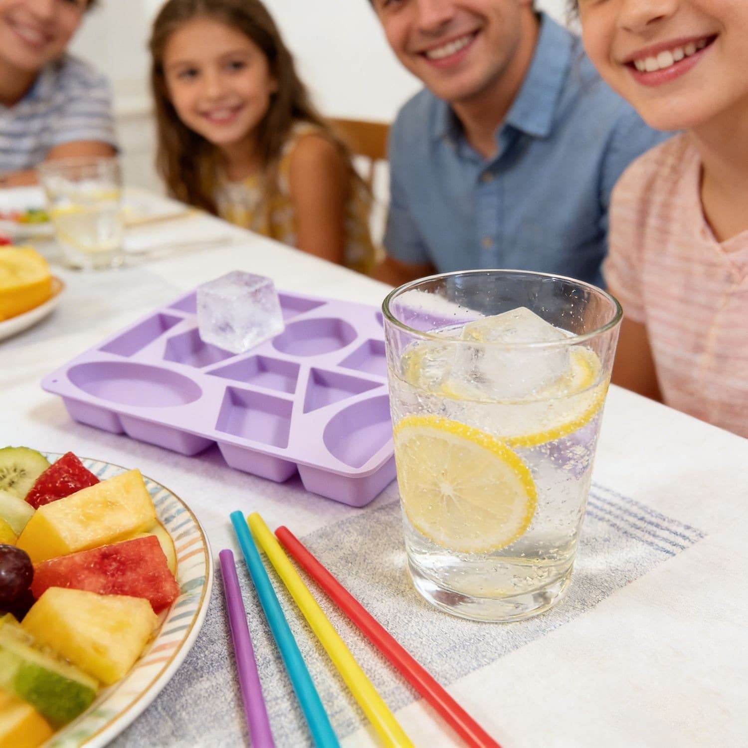 Silicone Triangle 6-Hole Cake Mold, Non-Stick Easy Release Soap Mold, Baking Cookie Mold, Cross-Border Stock