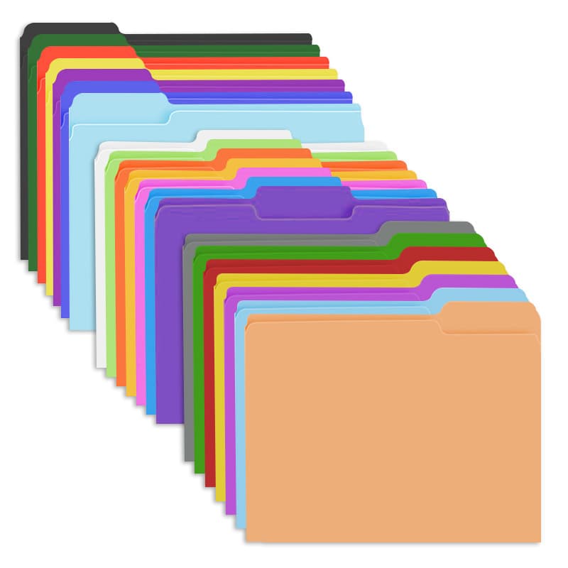 Amazon Manila thickened folder, source manufacturer, custom office storage, best-selling paper folder