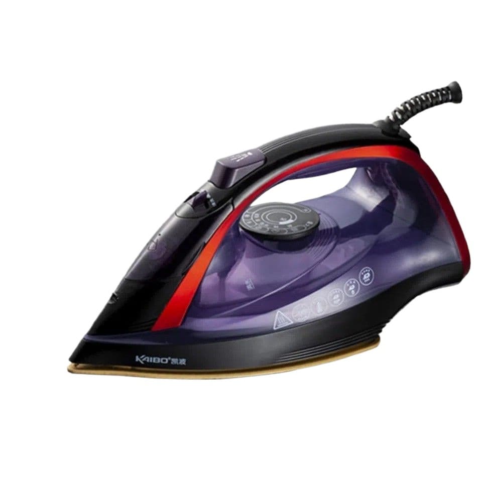 Kaibo Electric Iron 932 Steam Iron 2200W Steam Ceramic Soleplate High Power Strong Steam Iron