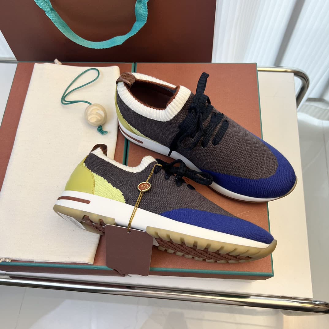 Loro Pia High-End Genuine Leather Casual Men's Shoes, Trendy and Fashionable, Understated, Soft, Slip-Resistant, Breathable and Comfortable for Outdoor Wear