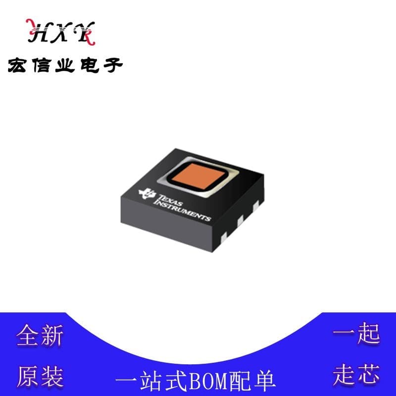 HDC1080DMBT Temperature and Humidity Sensor Chip, WSON-6, 14-bit I2C output, 15s response time, includes single unit.