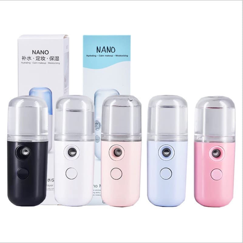 Facial Moisturizing Hydration Spray Bottle, Nano Fine Mist for Cosmetics and Toner, Electric Small Spray Bottle, Cold Spray
