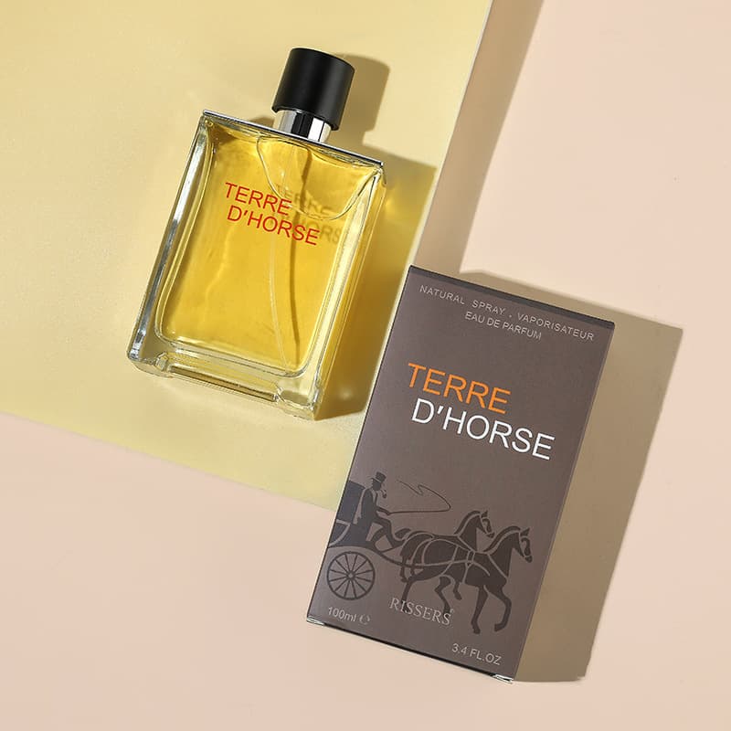 RISSERS Men's Perfume Earth Scent Live Stream Hit 100ml Woody Fragrance Wholesale Long-Lasting