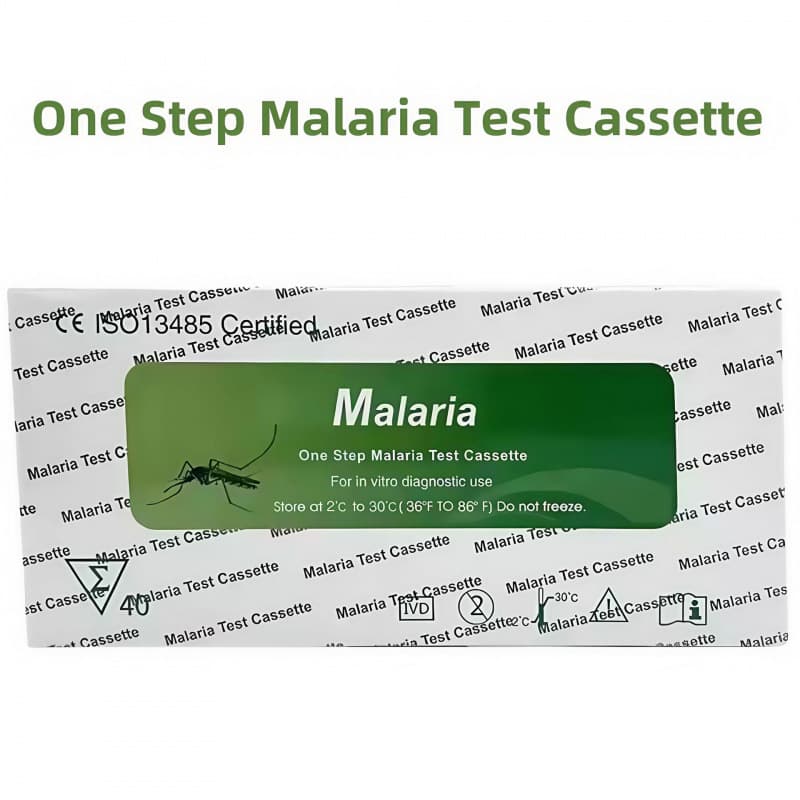 Malaria Pf Test Cassette Export English Packaging Disposable Test Card Test Strip