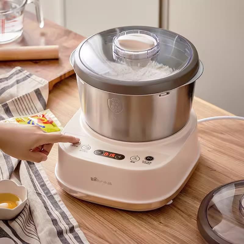Little Bear HMJ-A50N1 Home Dough Kneading Machine, Stand Mixer, Fully Automatic Multifunctional Smart Dough Kneading Machine, 5L