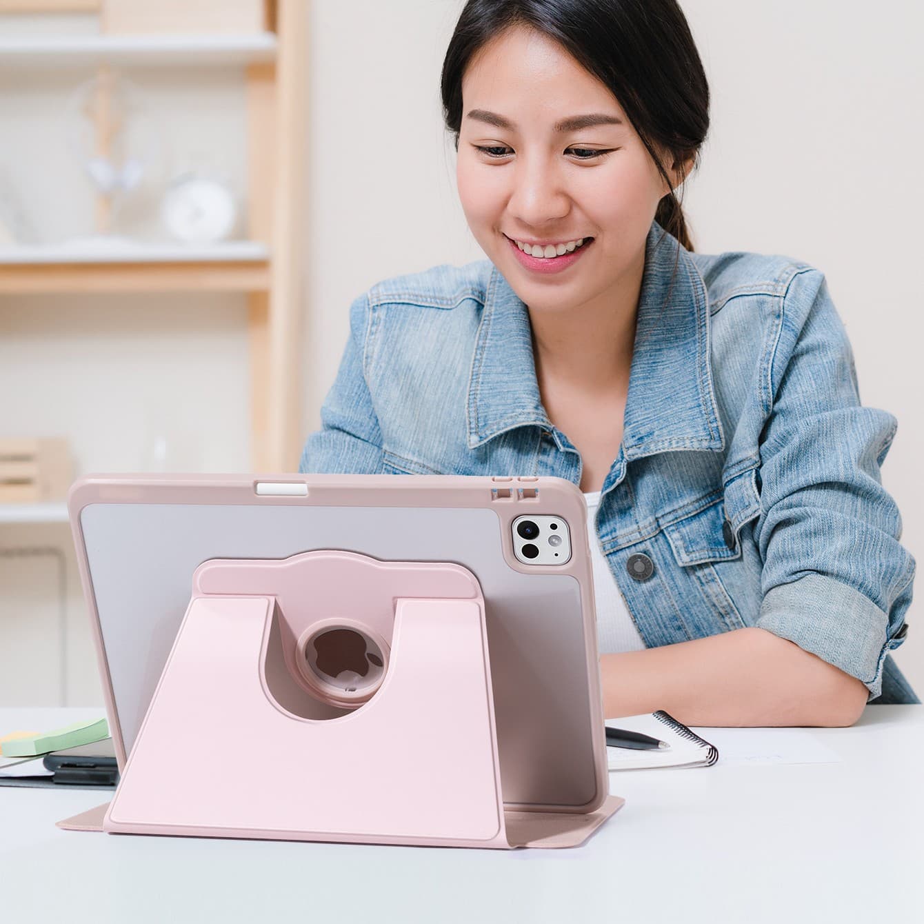 Factory wholesale compatible with iPad 10.2 case, Air 4 acrylic 10th Gen protective shell, Pro 13 rotating Huawei