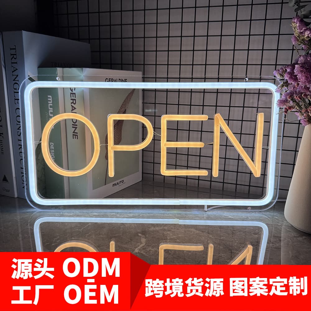open neon light custom styling light bar led light sign led decorative lightneon neon light luminous character lighting