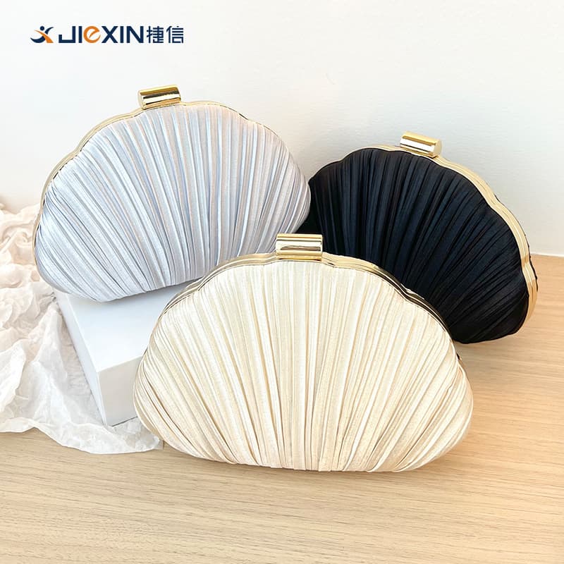 New Cross-Border Shell-Shaped Box Bag Evening Bag Creative Handbag Banquet Bag Fashion Evening Dress Cross-Border Women's Bag