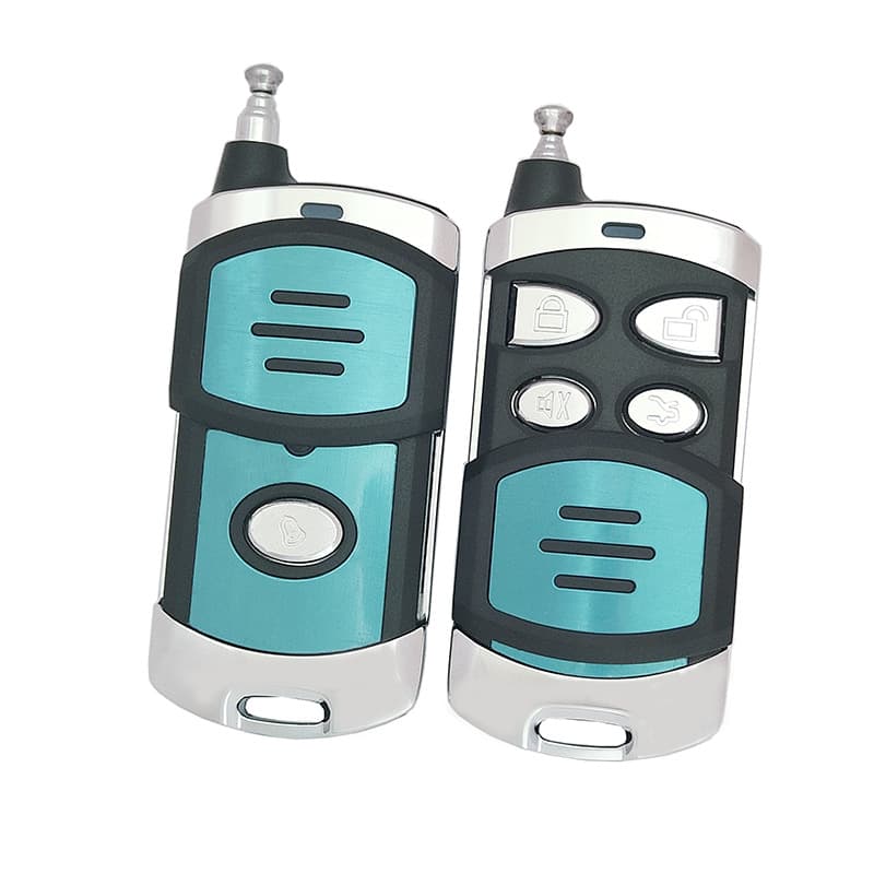 433 learning code 4 key/5 key remote control metal with rod antenna EV1527 coding anti-theft device key