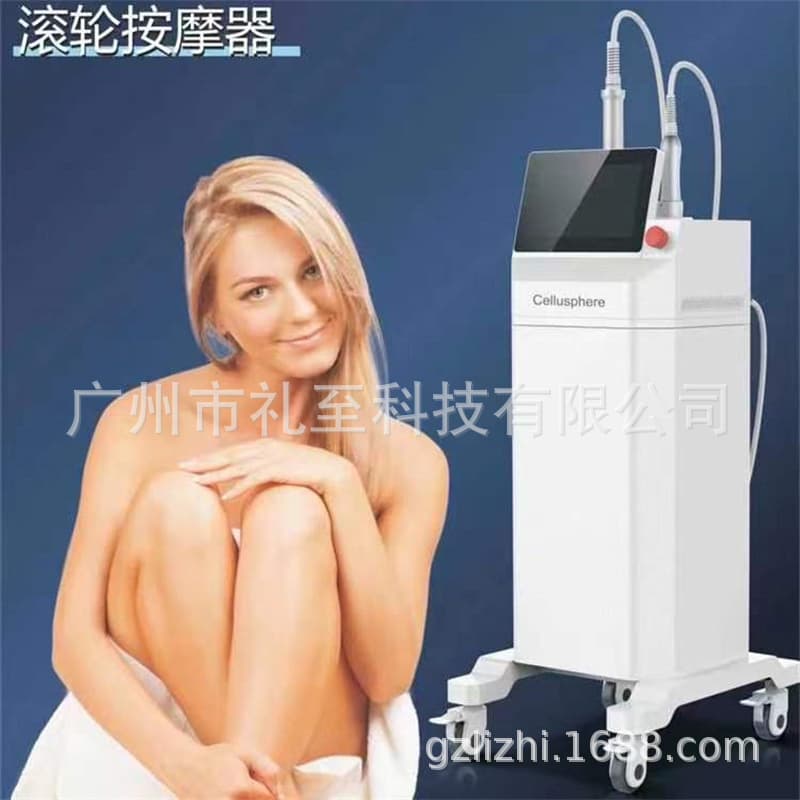En6-2S Roller Massager Lymphatic Circulation Vascular System Reduces Cellulite Relieves Pain Device Body Shaping