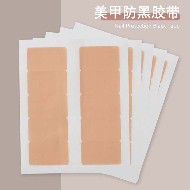 Disposable Nail Art Half-Finger UV Protection Gloves Fixing Tape Patch Anti-Lamp Gloves Nail Lamp Fingerless Gloves