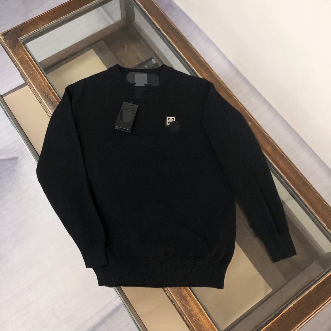 【】Sweater Men's Autumn and Winter 2026 New Round Neck Wool Sweater Warm Sweater Counter Pullover Loose Type