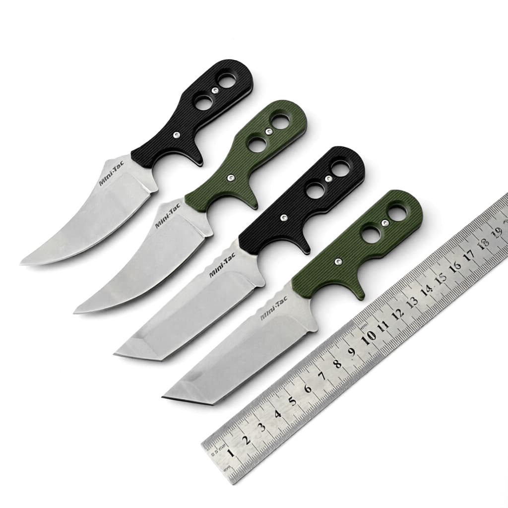 Cold Steel 49HS Outdoor Straight Knife Mini Integrated Steel Outdoor Hiking Knife Tactical Self-Defense Small Knife