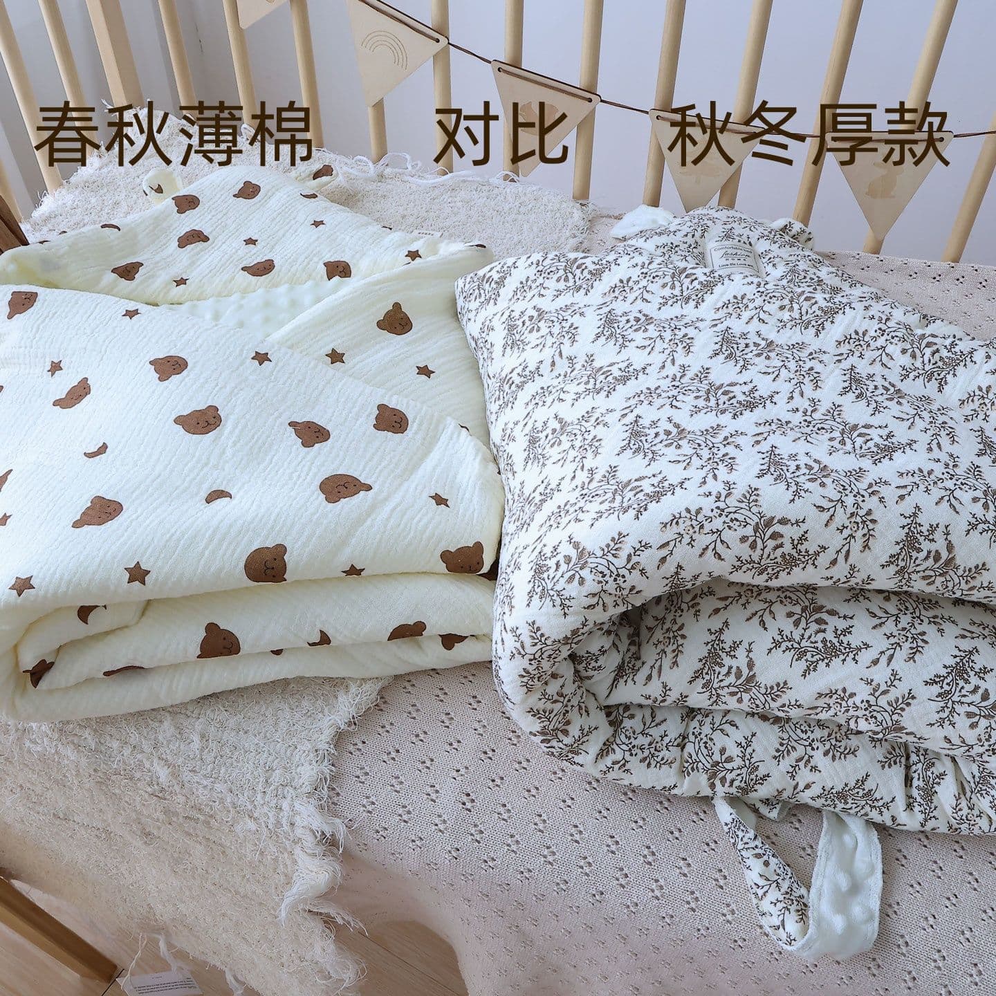 Baby Swaddle Blanket Newborn Receiving Blanket for Hospital Discharge Newborn Wrap Pure Cotton Autumn Winter Thin Cotton Spring Autumn Style Dot Fleece