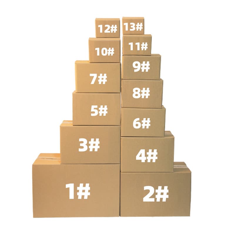 Nicai Packaging Express Boxes In-Stock, Postal Logistics Boxes Packing, E-commerce Half-Height Small Cartons Wholesale, Express Cartons