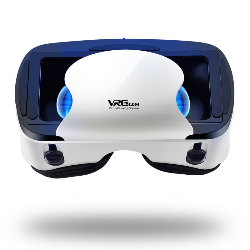 Vrgpro Blue Light Edition 3D Virtual Reality Glasses for Mobile Phone Universal Metaverse Helmet Lightweight Portable VR Goggles