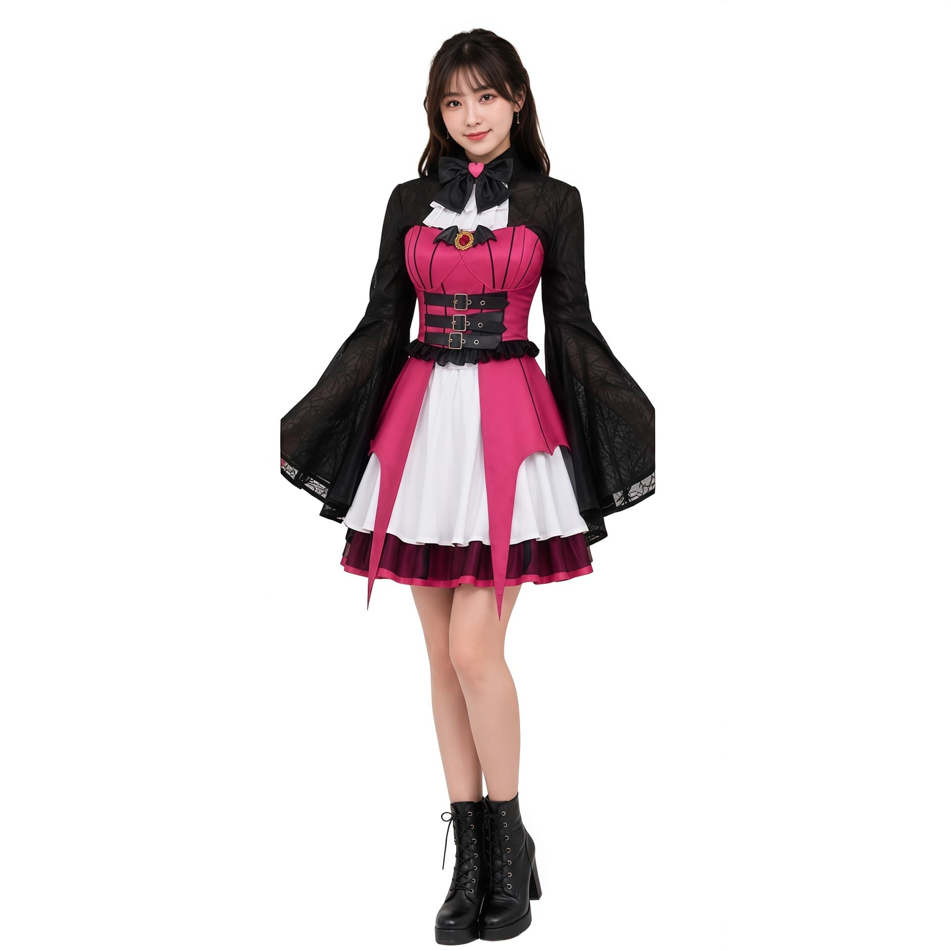 Cross-border Elf High School Draculaura Monster High School Vampire Draculaura cos suit cosplay costume