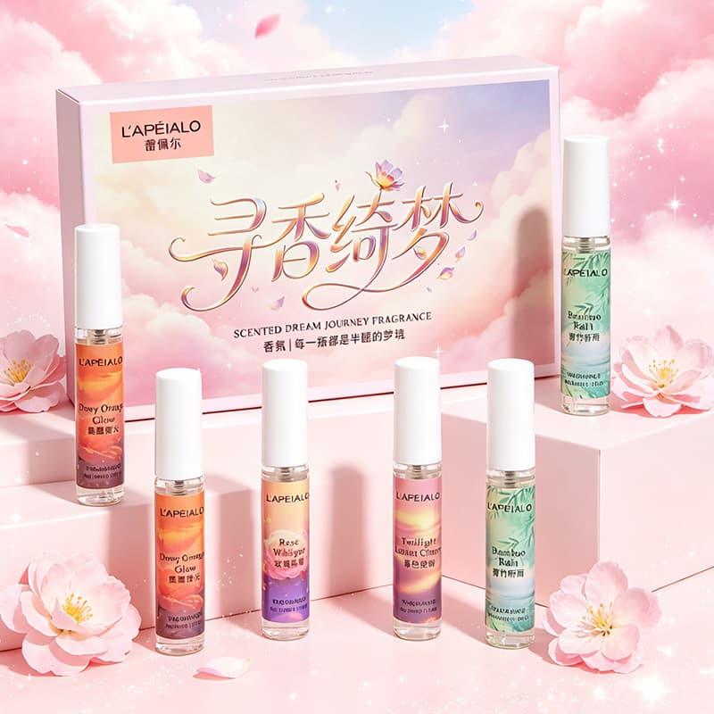 LAPEIALO Xunxiang Qimeng perfume set box floral and fruity fragrance student portable perfume manufacturer wholesale