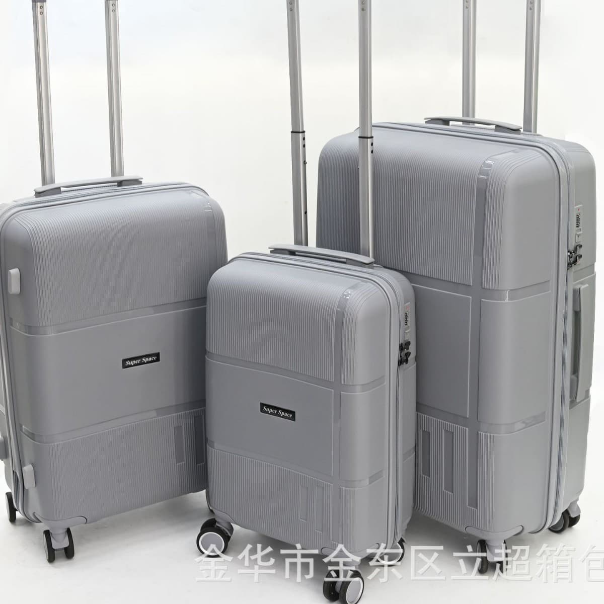 Factory PP trolley suitcase ultra-light wear-resistant universal silent wheel suitcase 20 inches ready for boarding