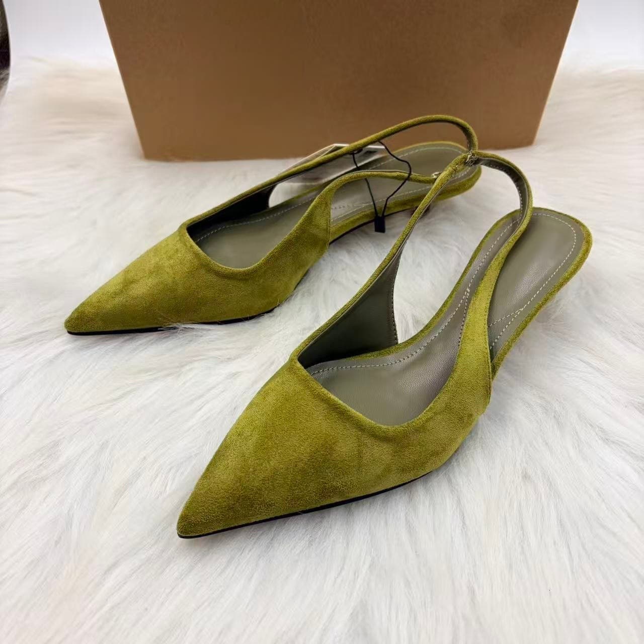 ZA2026 New Sandals Women's Summer Outerwear New European Style Evening Breeze Green Sandals Women's Seaside High Heels Fairy Shoes