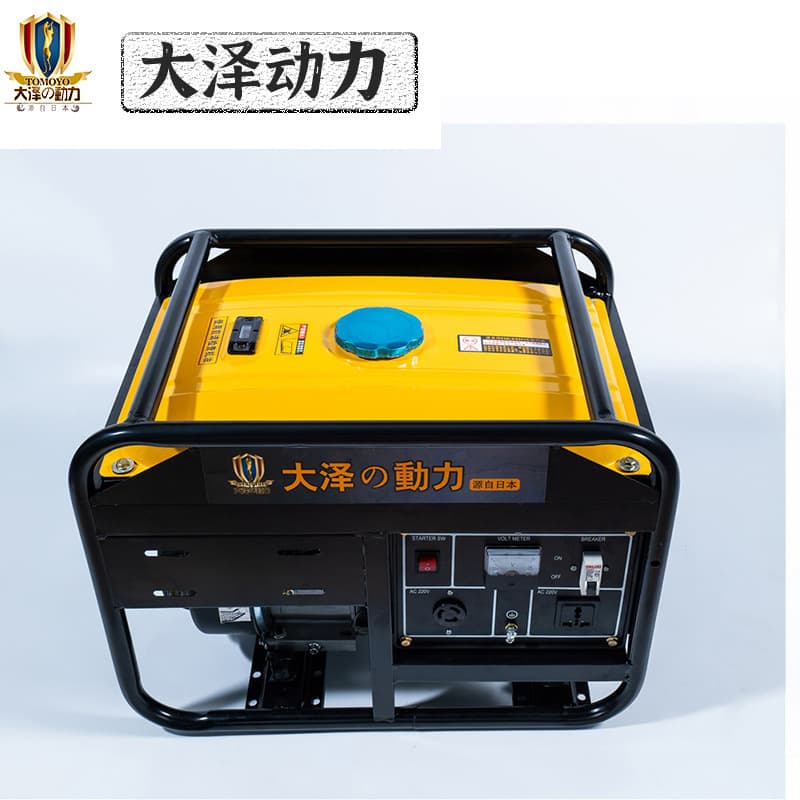 2/3/6/6/7/8KW Gasoline Generator Hand/Electric Start Portable Mobile Emergency Power Supply Open Frame Generator