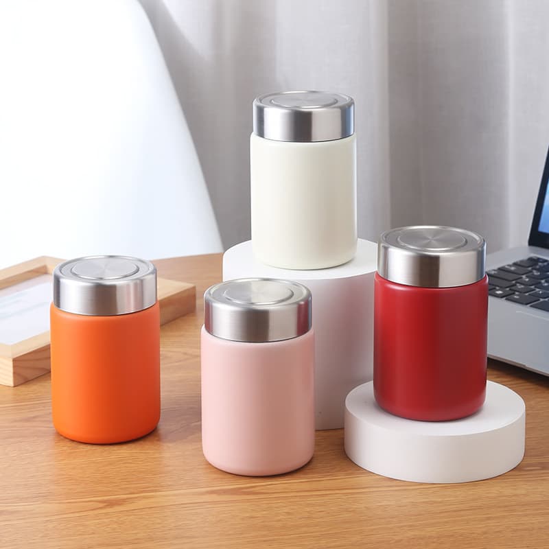 304 Stainless Steel Inner Lining Bird's Nest Cup, Mini Compact Portable Insulated Mug, 200ml Ladies' Pocket Thermal Container