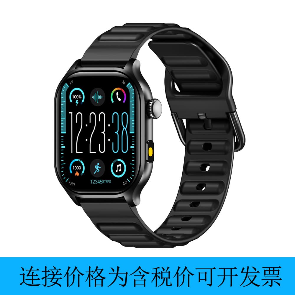 Cross-border new H19 smart watch 1.88-inch touch screen Bluetooth call message reminder flashlight watch H19