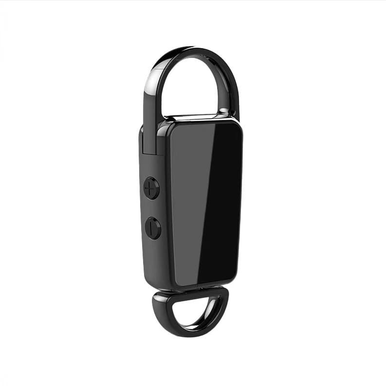 S23 HD Smart Noise Reduction Voice Recorder with Screen, Audio-to-Text Keychain, Clip-On One-Button Recorder