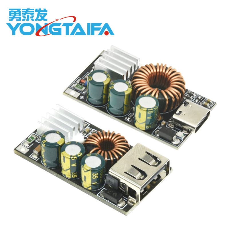 Mobile Emergency Charging Fast Charge QC3.0 for Apple Huawei MTK Samsung DIY Charger DC Step-Down