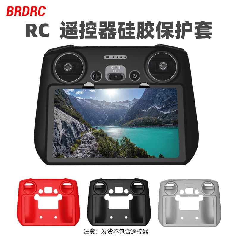 Silicone Case for DJI Mini 3 Pro with Screen Remote Controller, Mavic 3 Protective Cover Guard Accessory