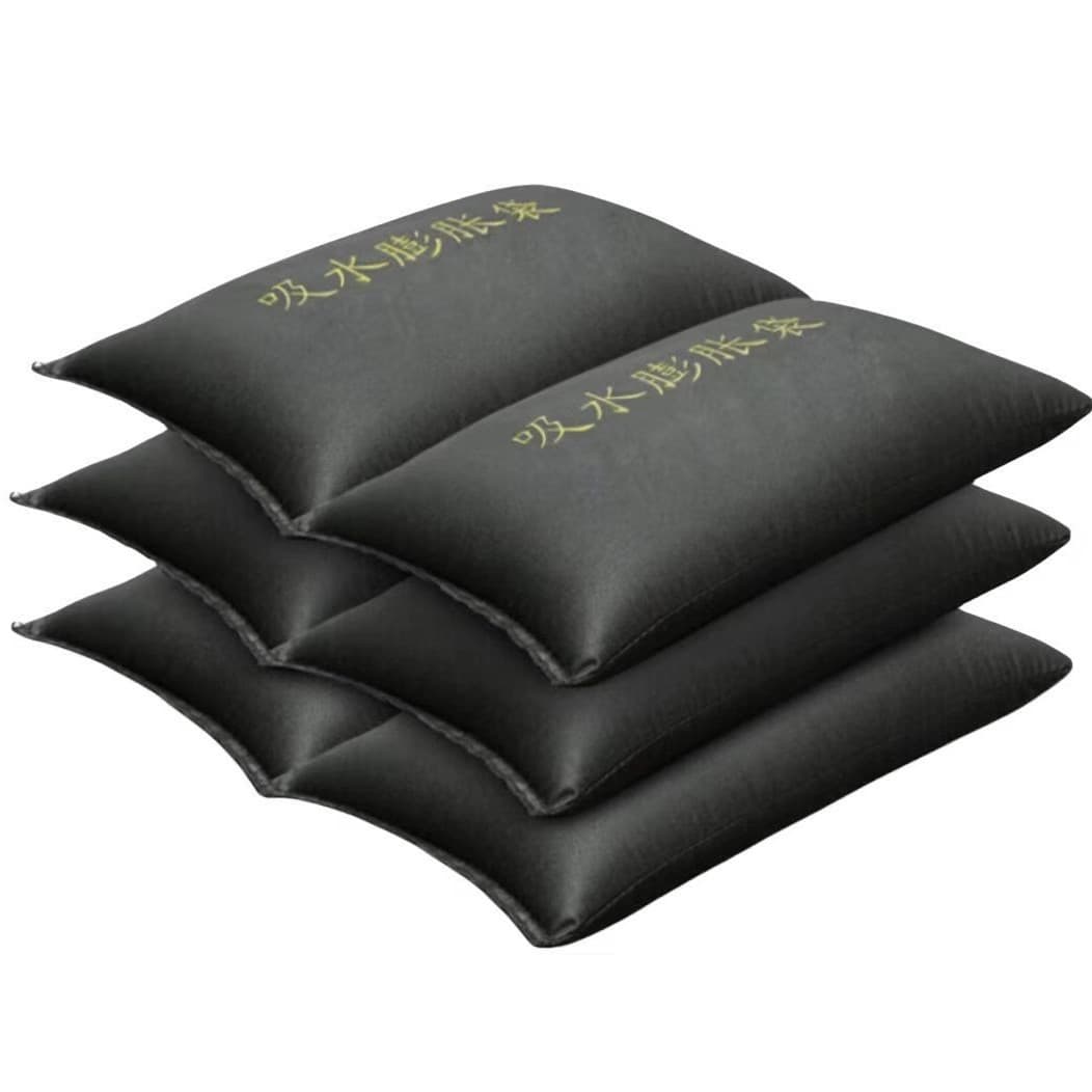 Manufacturer Wholesale Water-Absorbing Inflatable Bags for Flood Control Sandbags, Property, Home, Fire, and Garage Water Blocking