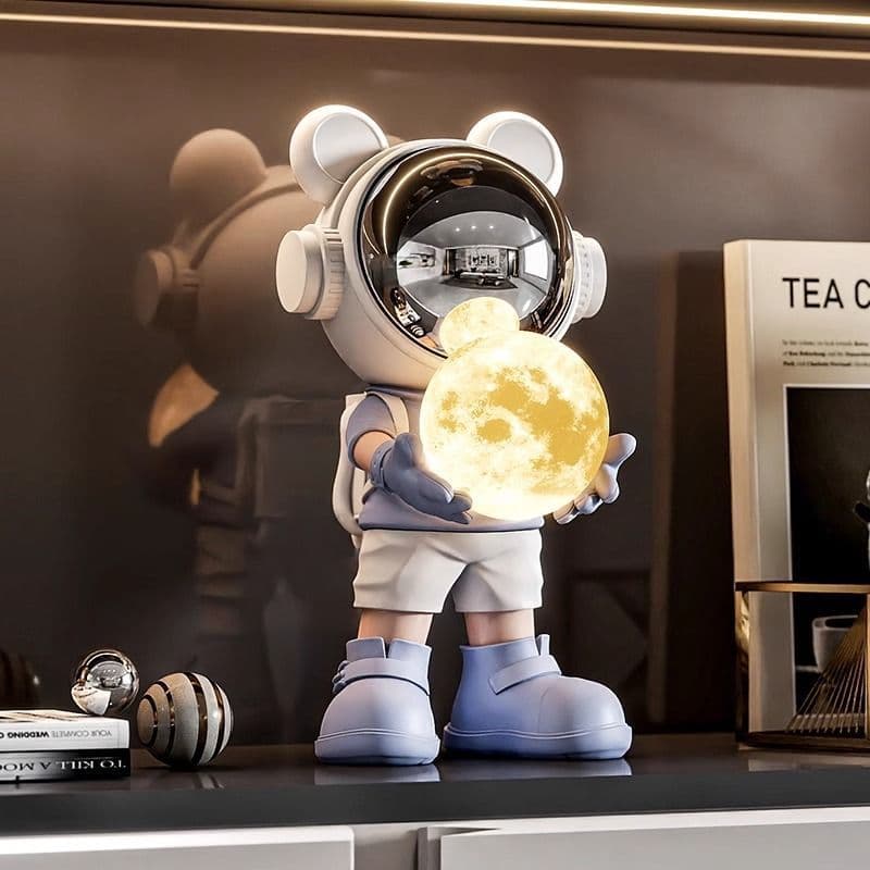 Astronaut living room decorations, home accessories, entrance TV cabinet, astronaut luminous office, moving to new home gift