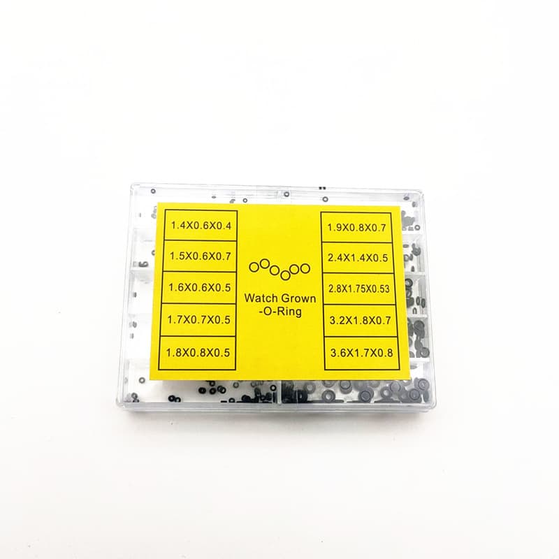 Watch Repair Tool Watch Crown Waterproof Gasket Multiple Sizes 500 Pieces Watch Waterproof Ring Watch Accessories