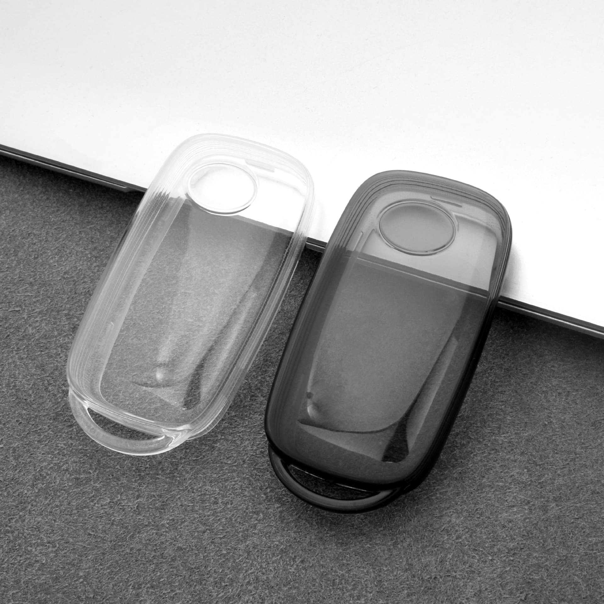 Suitable for Beilu large car key case Toyota Toyota car key protective cover remote control case transparent TPU