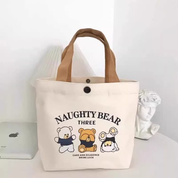 Custom 3D laminated tote bags, expedited ribbon-style logo/pattern printing