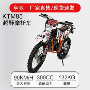 300CC 2-Wheel Off-Road Motorcycle Sand Vehicle Single Cylinder 4-Stroke All-Terrain Vehicle ATV Gasoline Motorcycle
