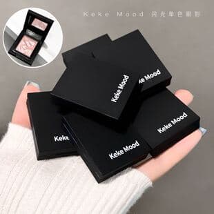 kekemood Shimmer Single Eyeshadow Daily Versatile Eyeshadow Palette Earth Tones Matte Shimmer Cosmetics Factory Wholesale