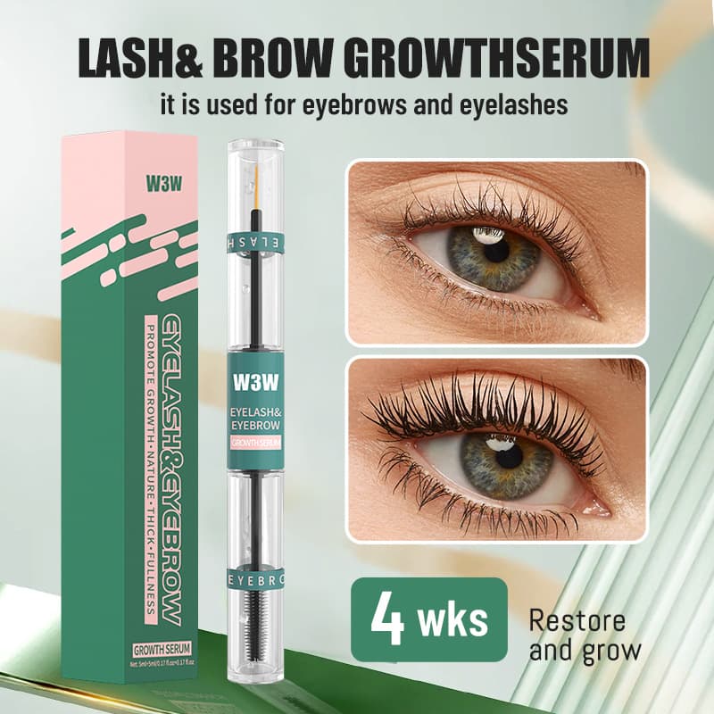W3W Cross-border Amazon Eyelash Lengthening Serum Natural Transparent Base Eyelash Serum