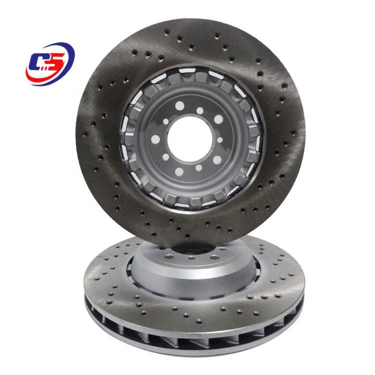 34112229527 34112229528 For BMW E39 M5 Front Brake Disc Left and Right