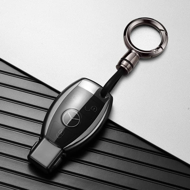 Cross-border applicable Mercedes-Benz c260L car key cover C200L shell A-class a180L buckle glc260 package C-class e300l