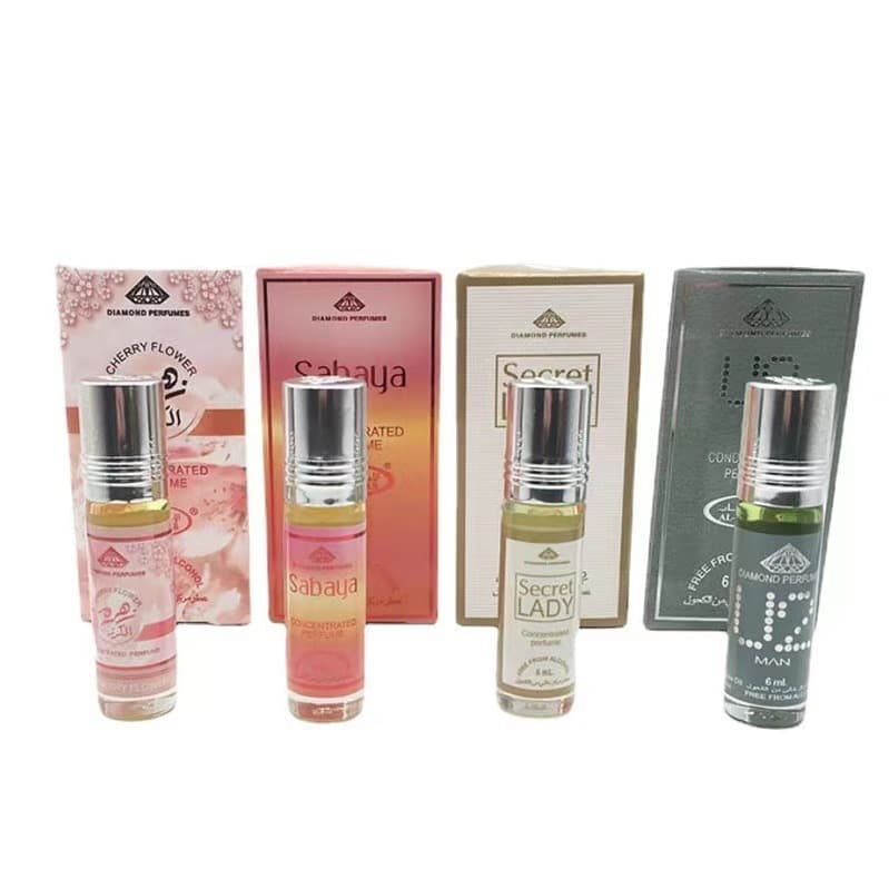 Middle Eastern perfume Arabian Hui fragrance alcohol-free 6 ml no man's land rose jasmine essential oil perfume